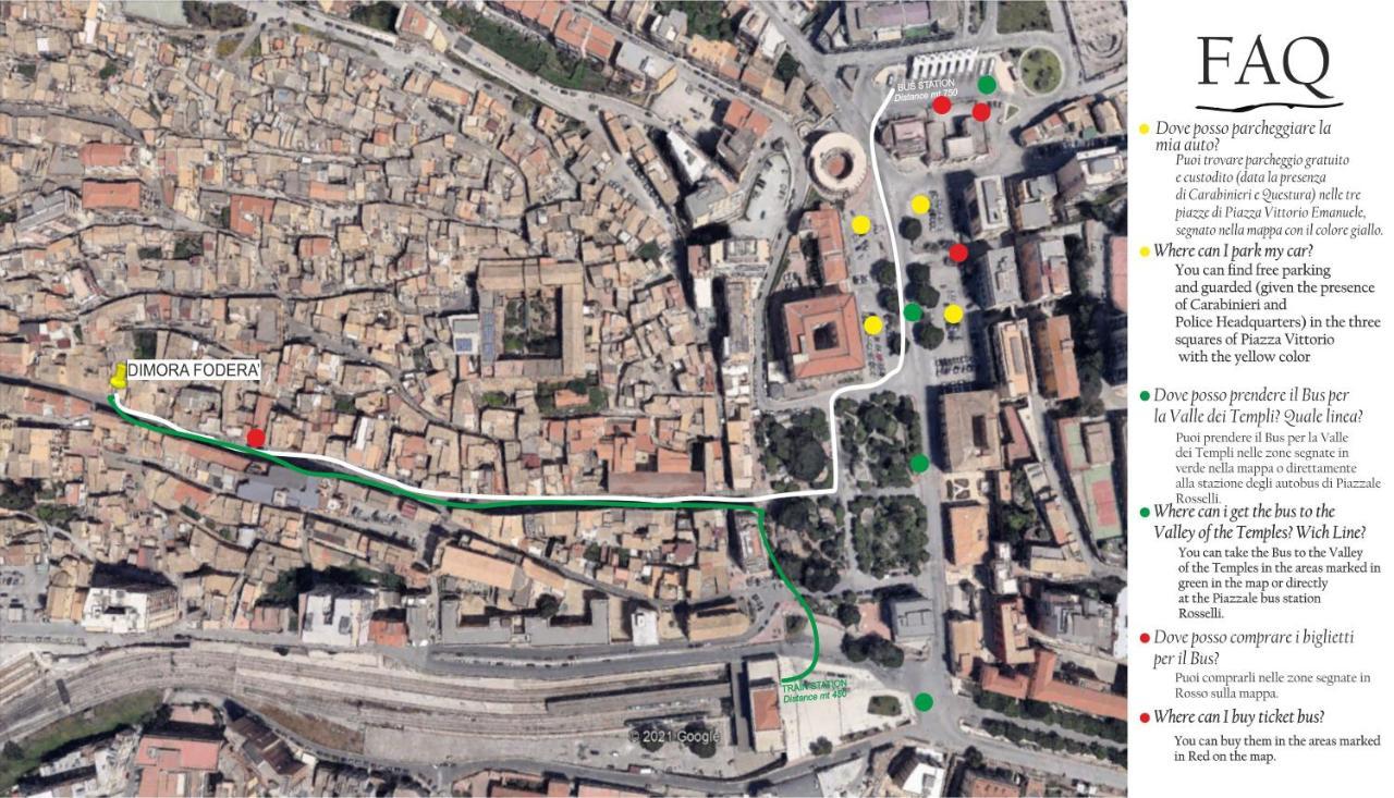 Dimora Fodera Apartment Agrigento Bagian luar foto
